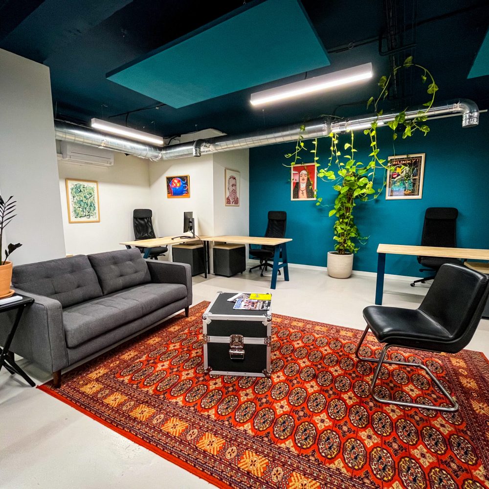 L'espace de coworking